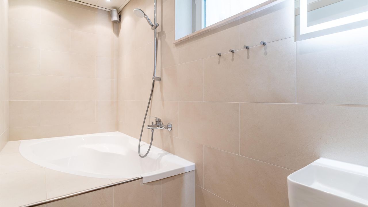 Badewanne, Dusche Badewanne, Dusche